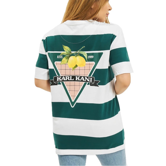 Karl Kani Γυναικεία κοντομάνικη μπλούζα Small Signature OS Stripe Tee
